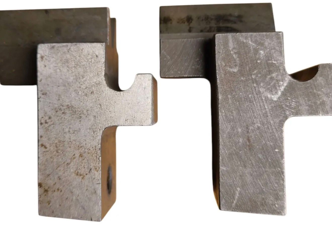Juego De Dados Para Doblar Acero Para Fabricar Suajes 19x14